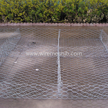 Hot-dip Galvanized Hexagonal Mesh Gabion Mattress